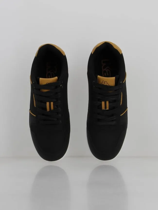 Baskets homme Kappa noires et marron - Wimod