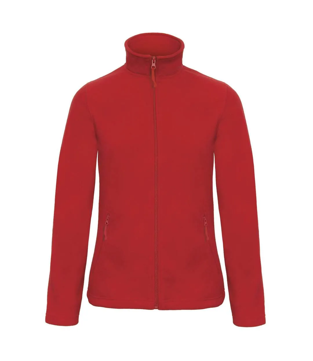 B&C Women's Red Polar Fleece Jacket id.501