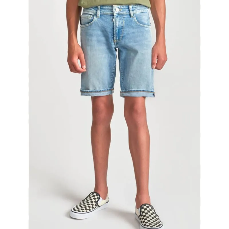 Bermuda jeans bleu enfant Le Temps Des Cerises | wimod