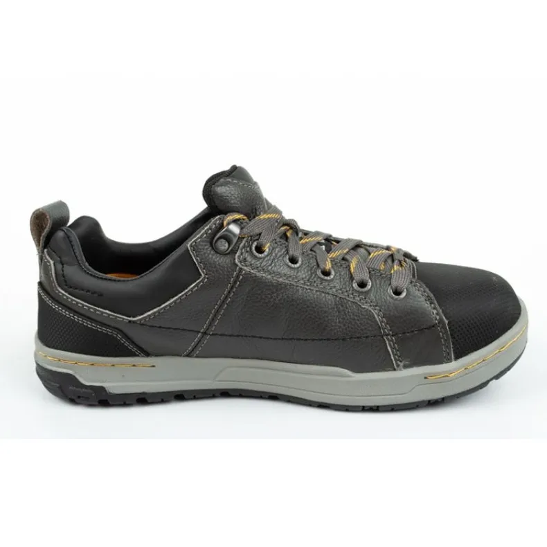 Black Caterpillar work boots
