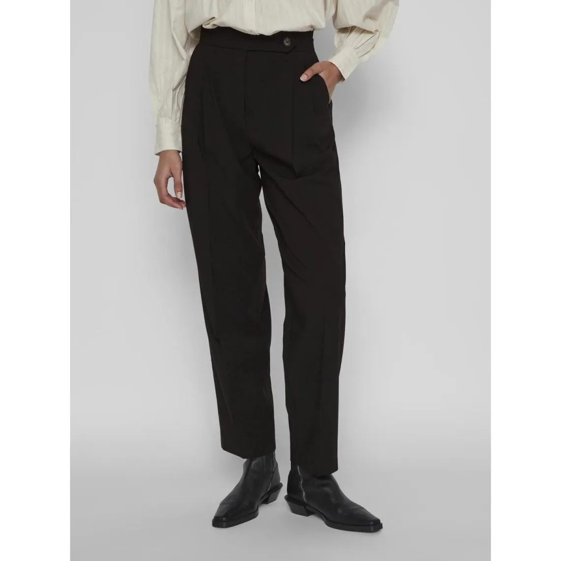 Black Dot Regular Fit Pants | 3 Suisses