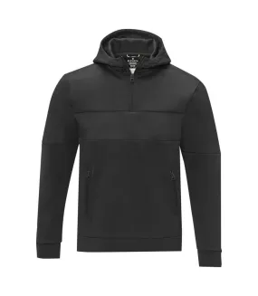 Black Hooded Sayan Men's Sweatshirt Elevate Life
