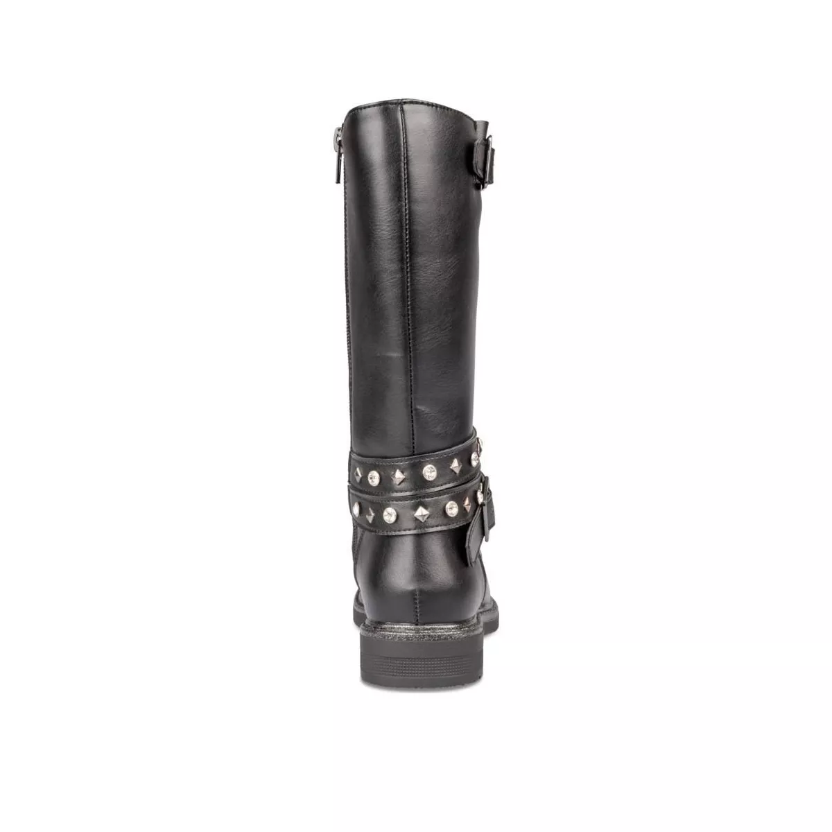 Black Lovely Skull Boots