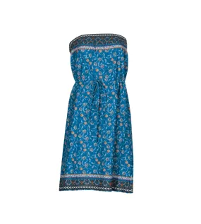 Blue Cobalt OLYMPIA Bustier Beach Robe | Sipp Lingerie