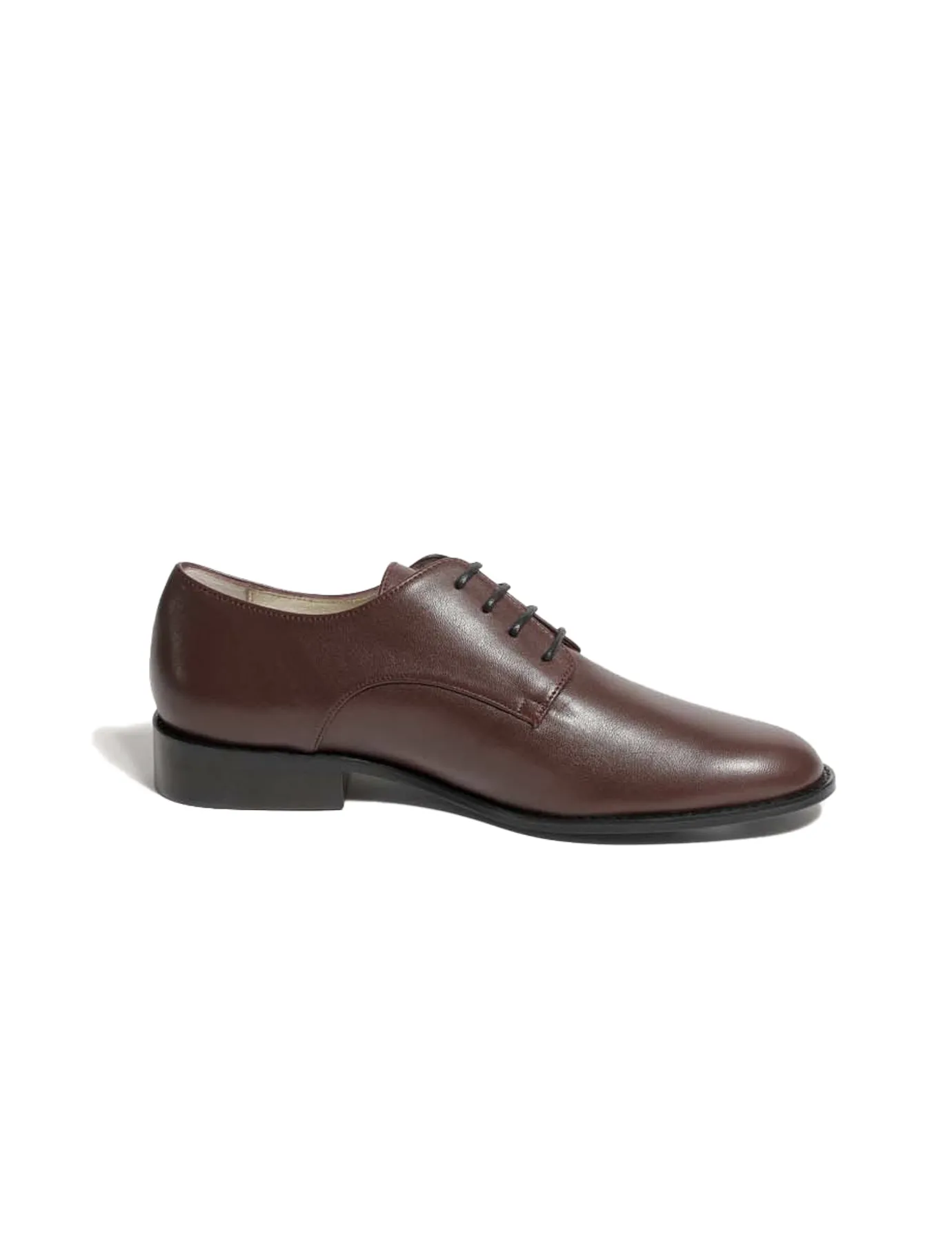 Bordeaux leather Derby Kelly