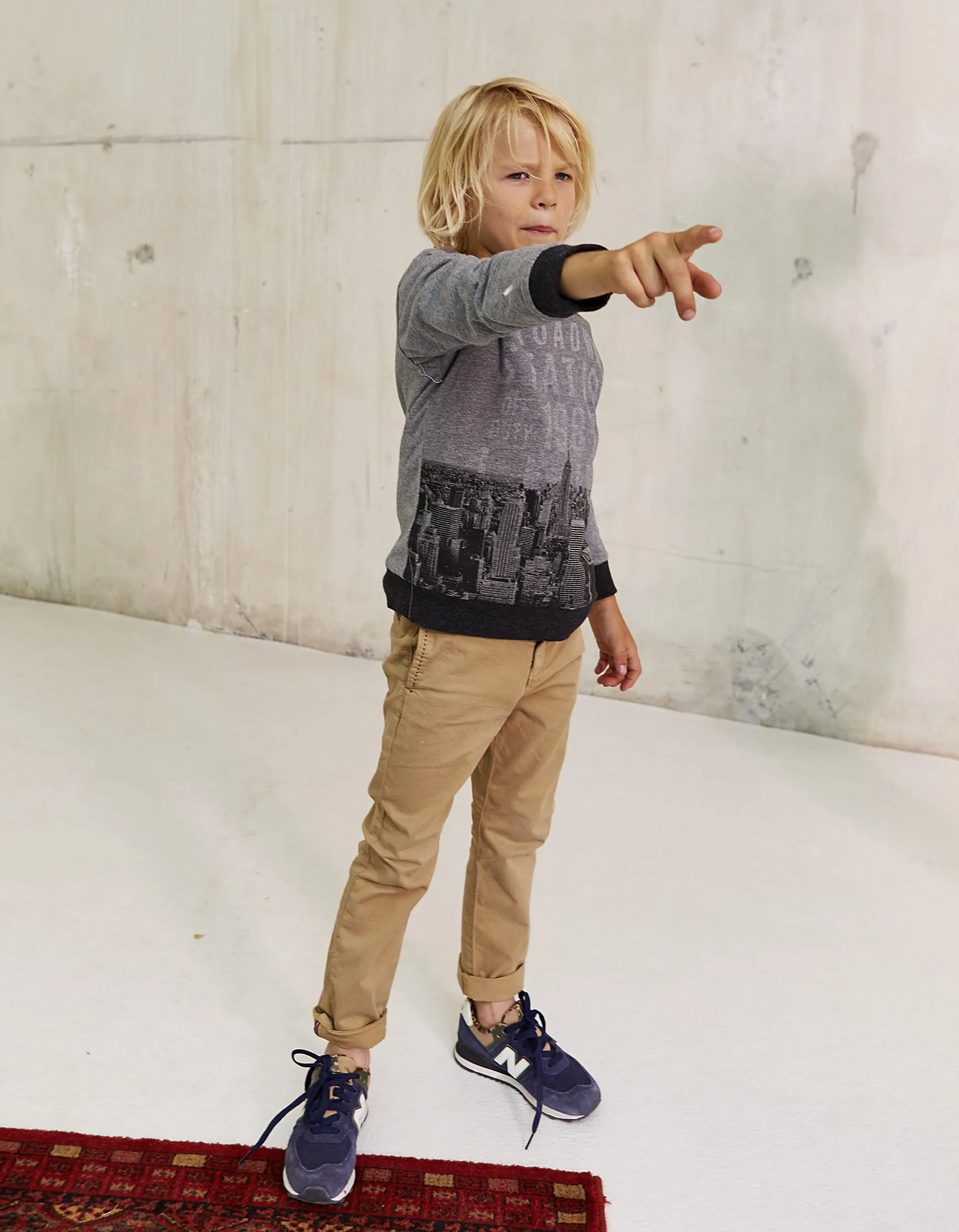 Boys' Beige Pants