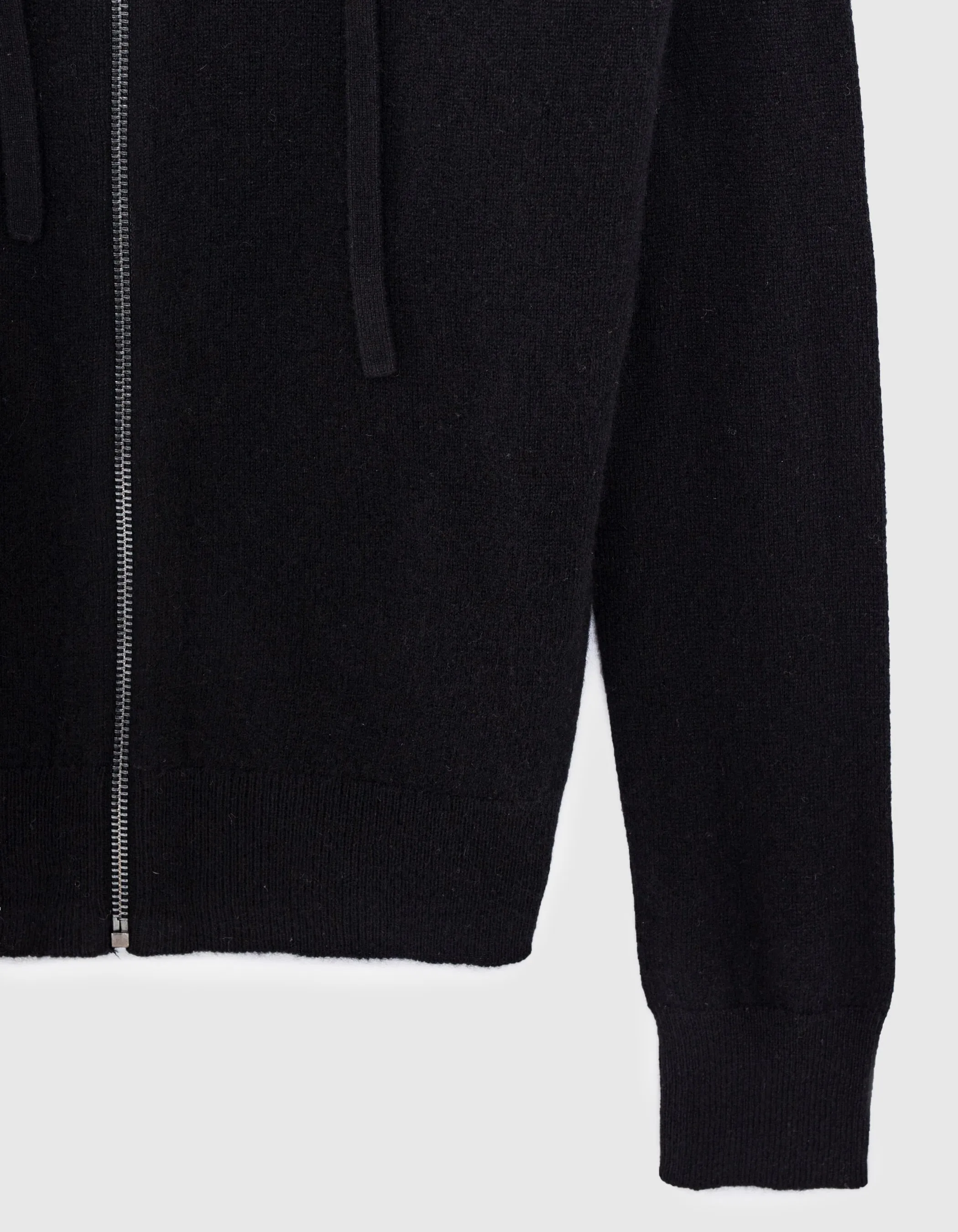 Cashmere Chevron Hooded Cardigan Women.