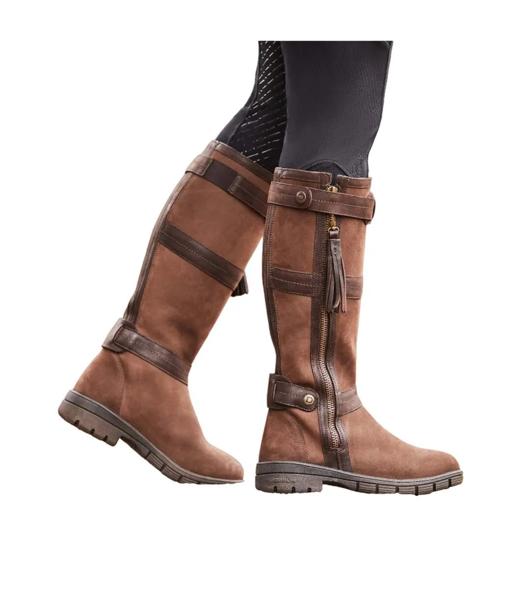 Chocolate Dublin women's riding boots were created.