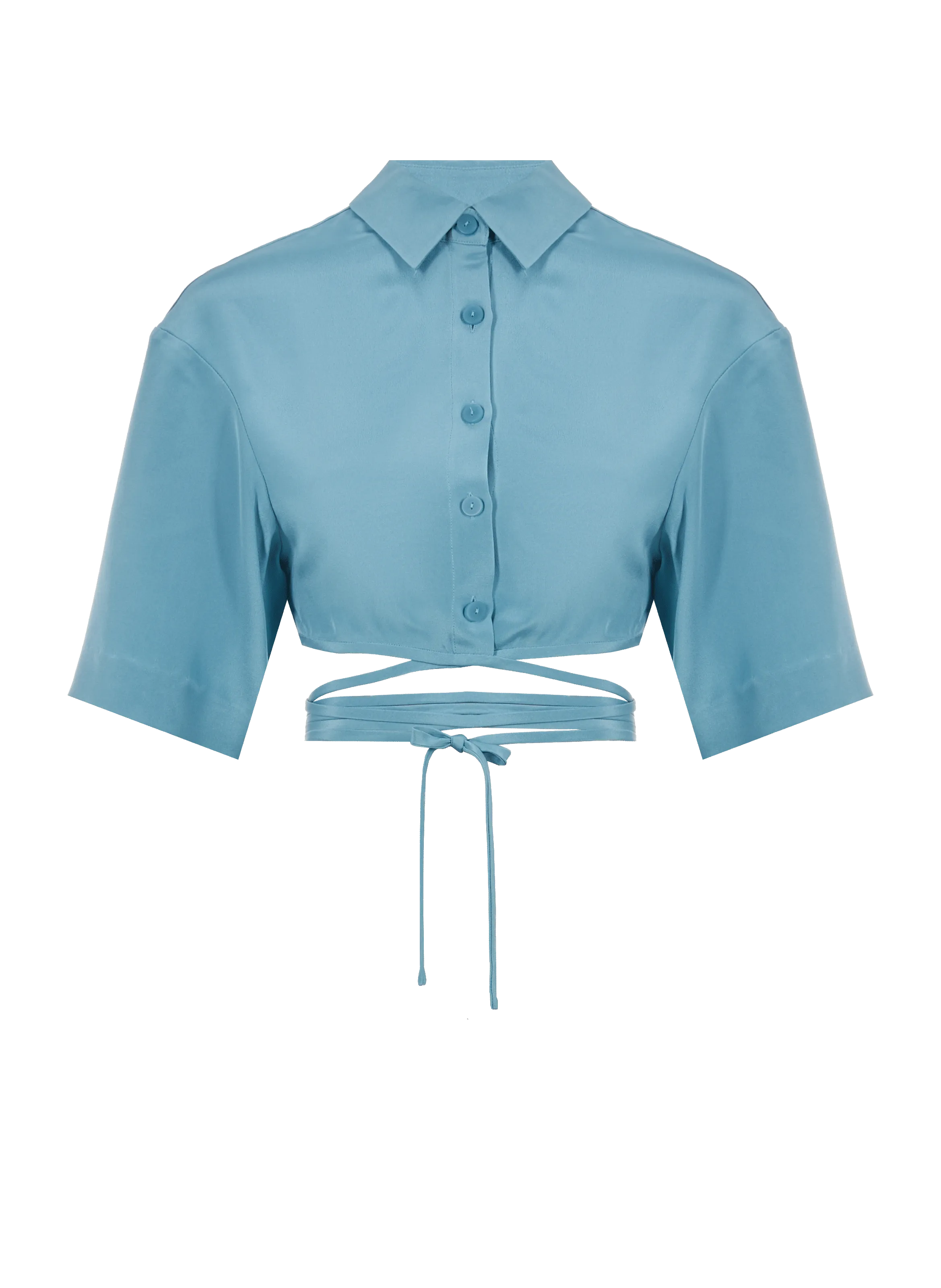 CHRISTOPHER ESBER Short Silk Shirt