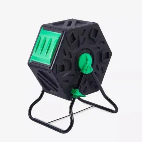 Composteur bac a compost de jardin rotatif de 65l en plastique culti