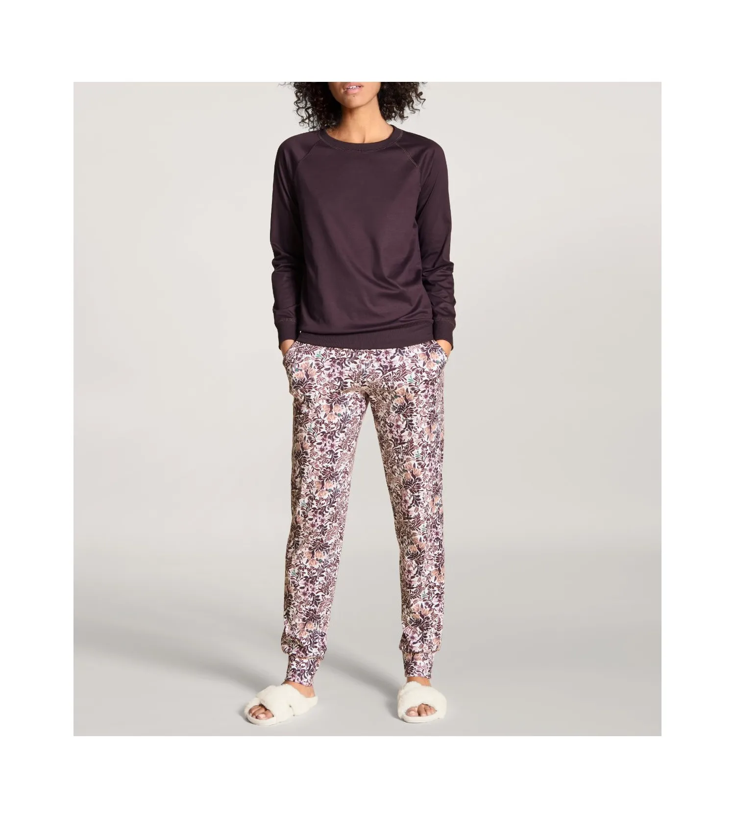Cotton Floral Pants by Calida Favourites Heritage | Lingerie Sipp