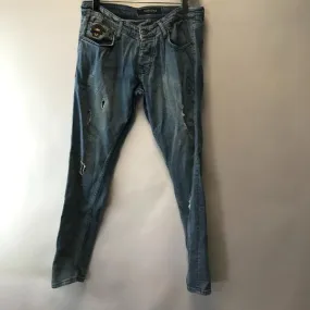Elastic waist jeans for tall individuals