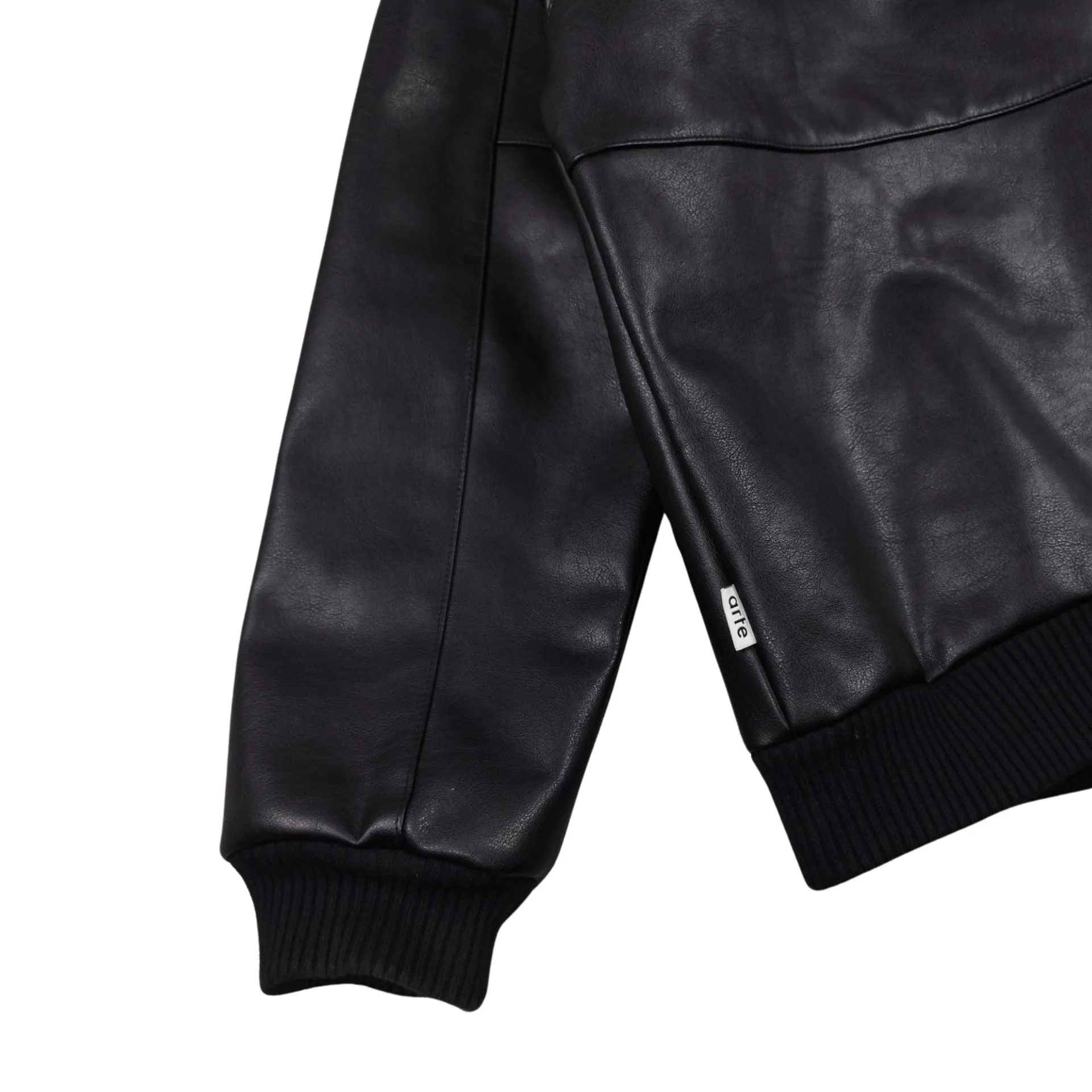 Faux Leather Jacket - Size S