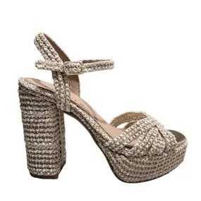 Fiorina Sandals in Gold Cream - Style 152J617