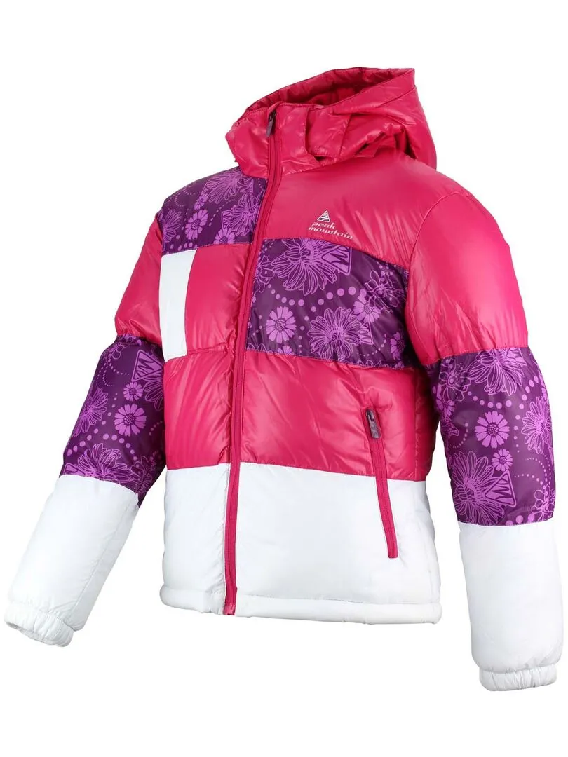 Girls' GALEA Puffer Jacket - PEAK MOUNTAIN - Fuchsia Pink