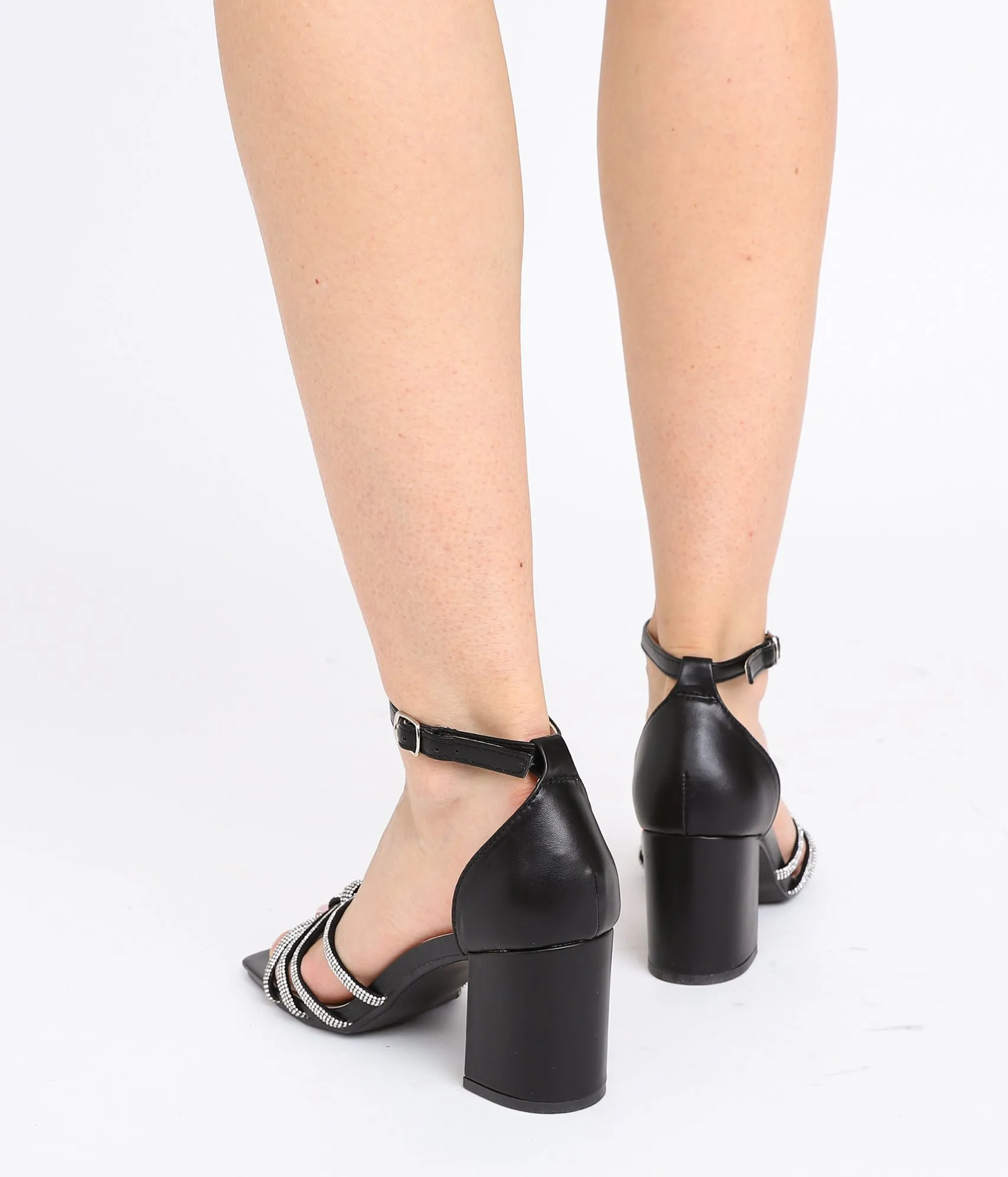 GLORY rhinestone sandals - €39.90