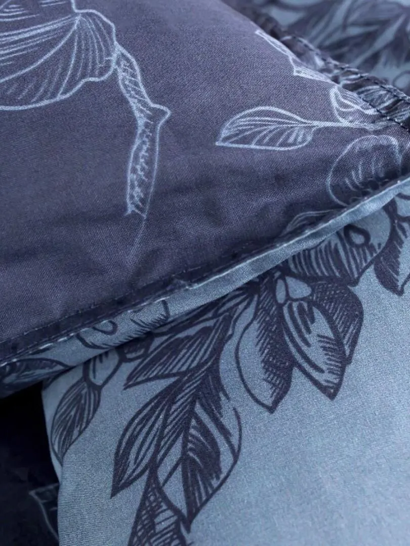 Housse de couette  Sunshine Kelebron + taie(s) 100% coton 57 fils - Bleu