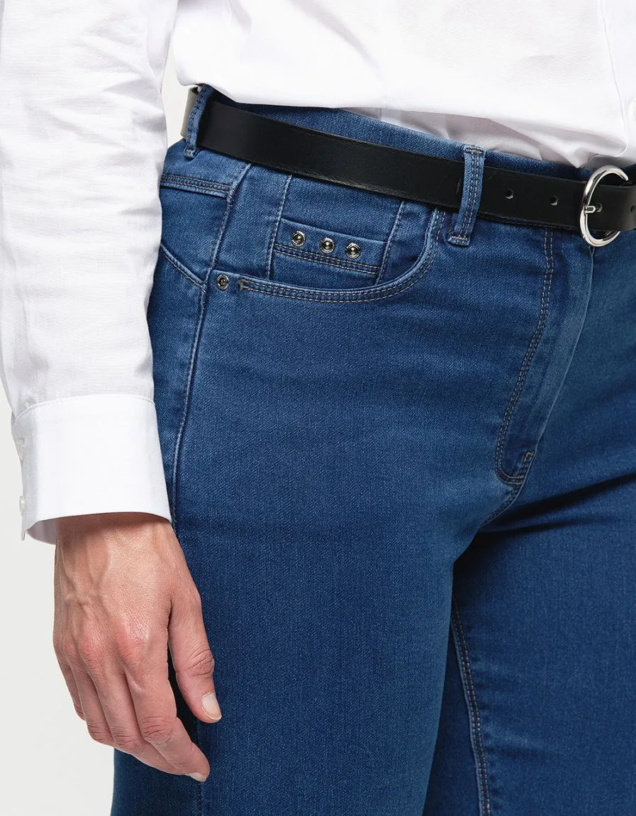 Jean stretch skinny bleu - Jeans