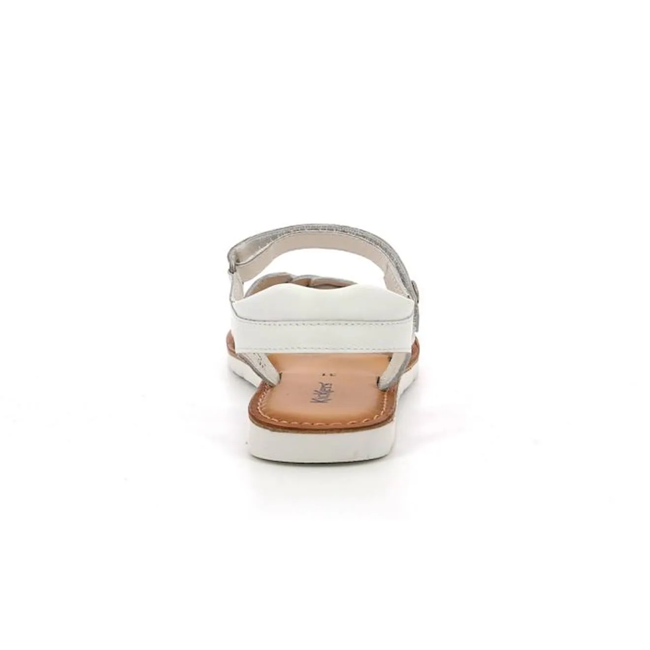 - Kickers White Betty Sandals - Kickers