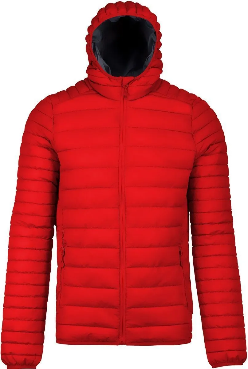 Light long-sleeve child's puffer jacket - K6112 - red