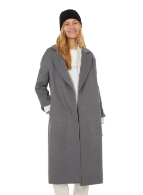 Long gray wool coat - THE SOCIAL SUNDAY