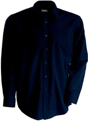 long sleeve children's shirt - K521 - navy blue