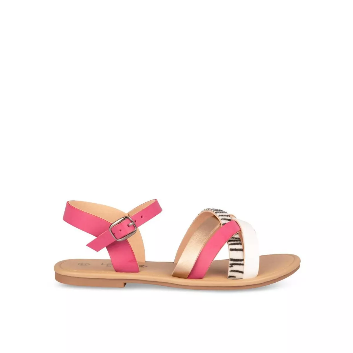 Lovely Skull Pink Sandals