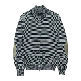 Maison Margiela Striped Zip Sweater.
