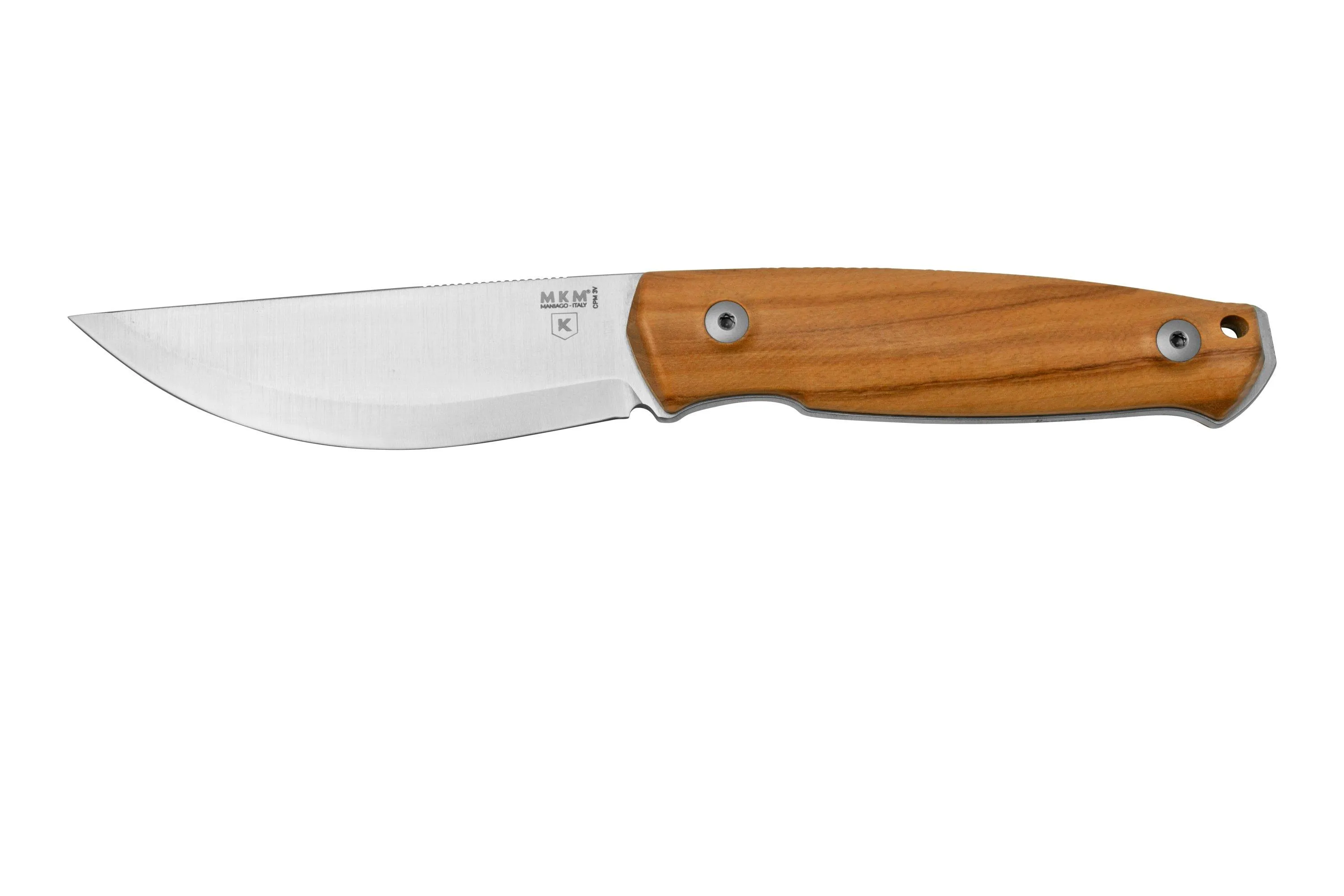 MKM Normar CPM 3V Olive Wood, Knivesandtools Exclusive, couteau de bushcraft