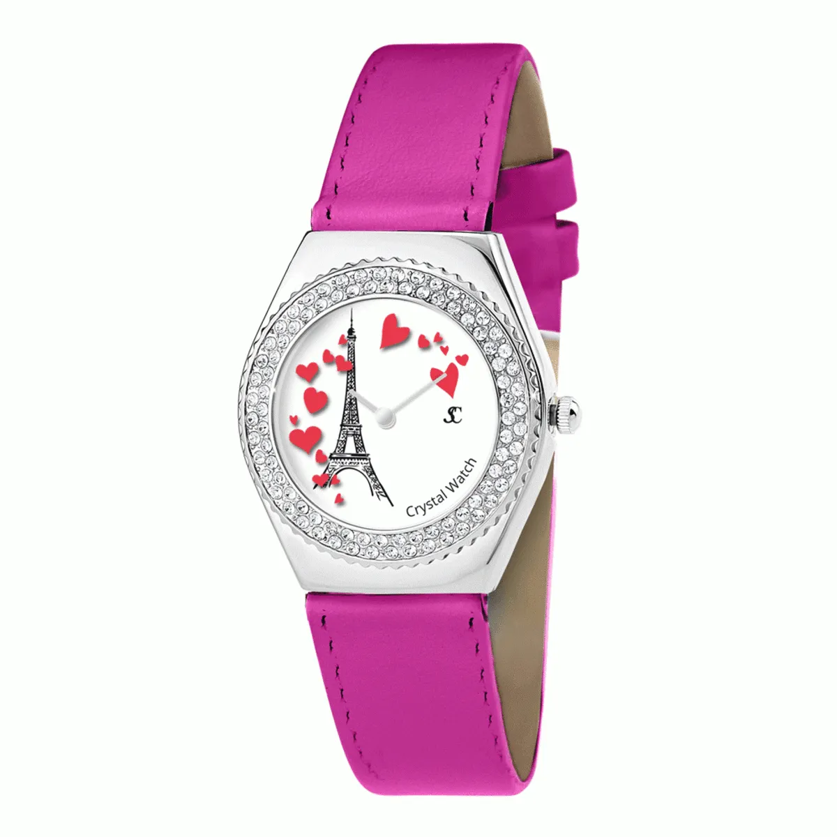 Montre MF316-COEURS-TE-FUSHIA - So Charm | 3 Suisses