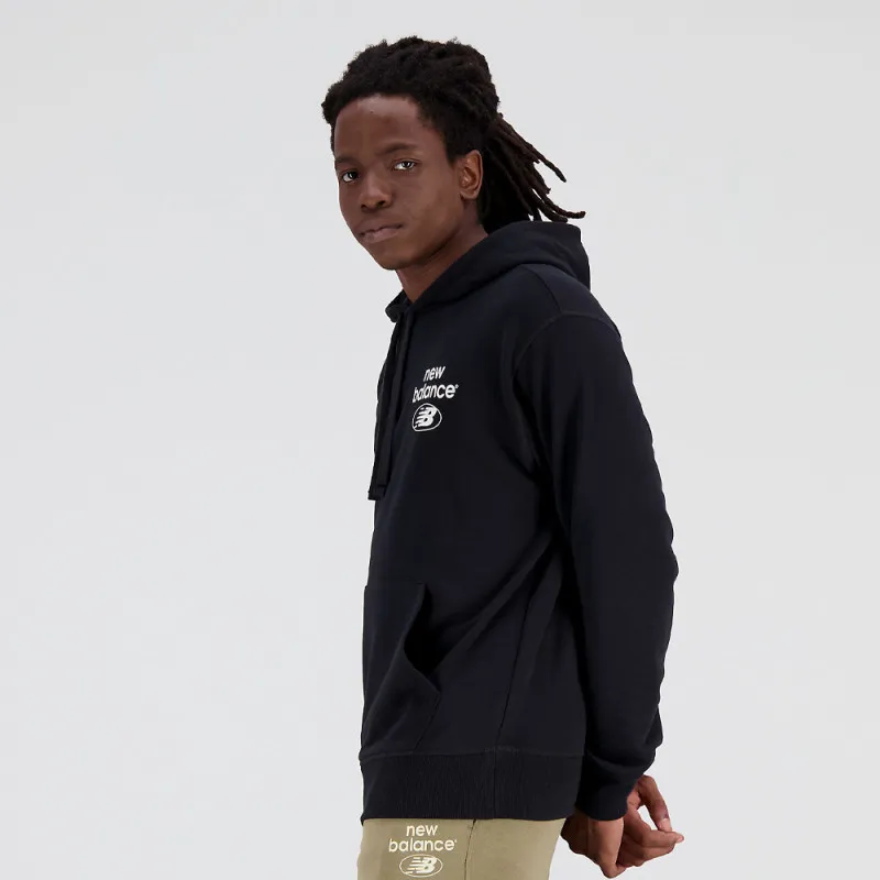 New Balance Black Essentials Hoodie Sweatshirt