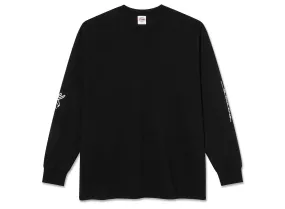 Polar Skate Co Sad at Times LS Tee Black