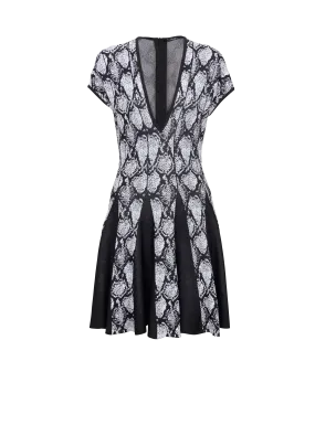 Python Jacquard Dress