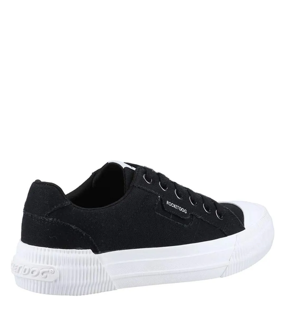 Rocket Dog Women's Black Basket Sneakers Size 12 - Cheerful Style