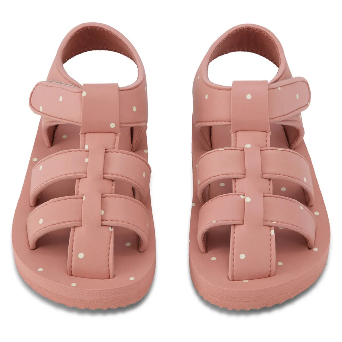 Sable Mahogany Dot Sandals - Size 26