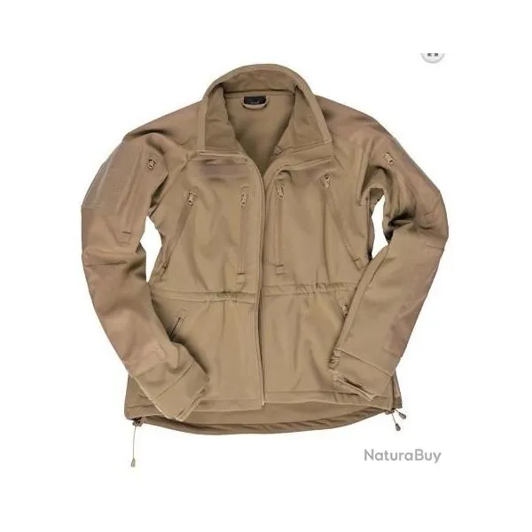Softshell Jacket Beige MILTEC (Multiple Sizes Available)