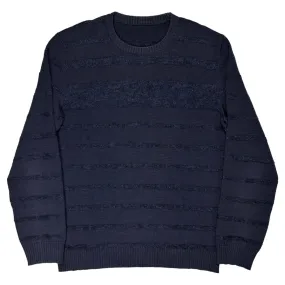 Striped Grunge Wool Sweater by Maison Martin Margiela