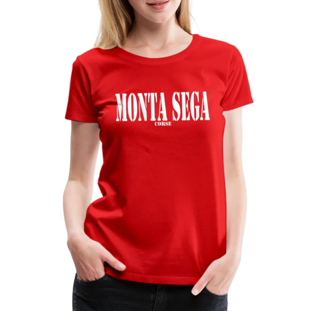 T-shirt Premium Femme Monta Sega Corse