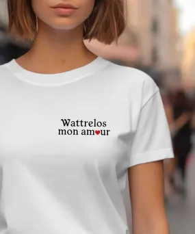 T-Shirt Wattrelos love