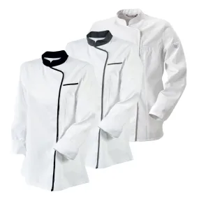 Veste de cuisine femme à manches longues pas cher Robur Expression