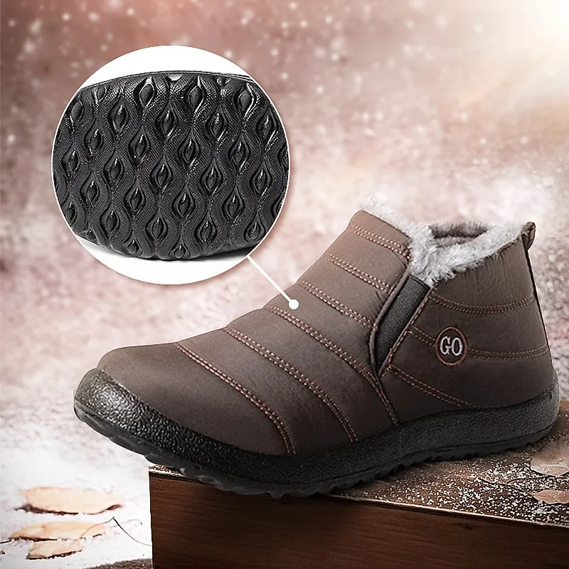 Winter Cotton Waterproof Orthopedic Shoes