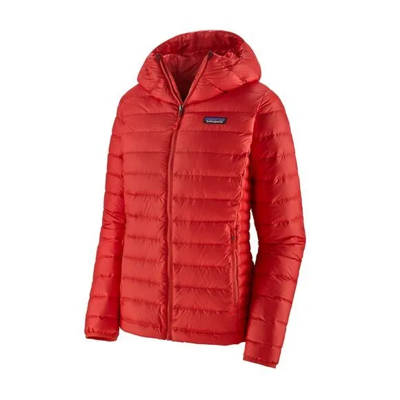 Women's Hiking Down Sweater Hoody - Catalan Coral
