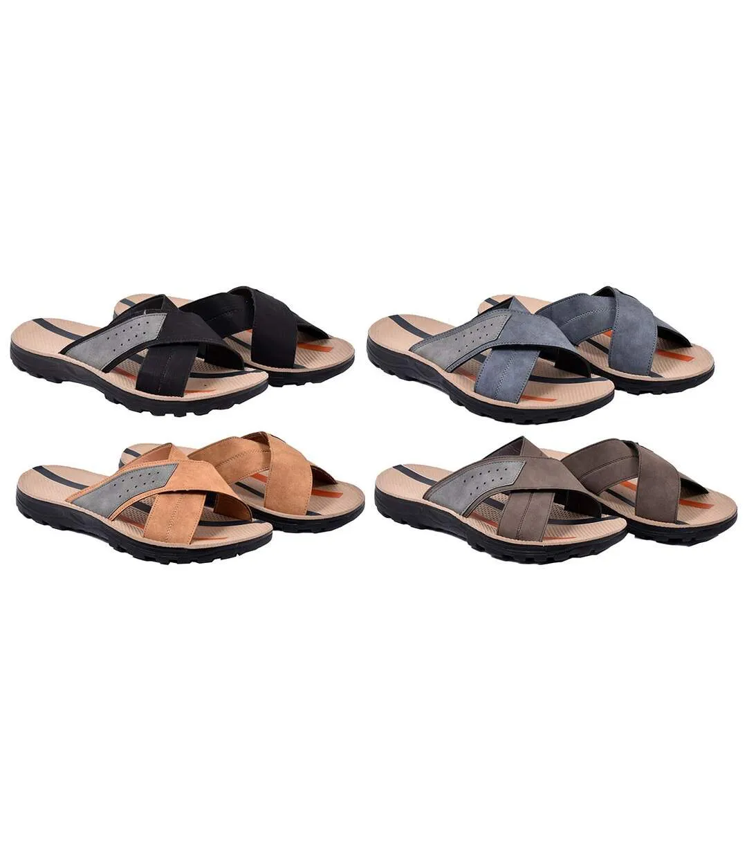 XG186 CAMEL Premium Open Toe Sandals