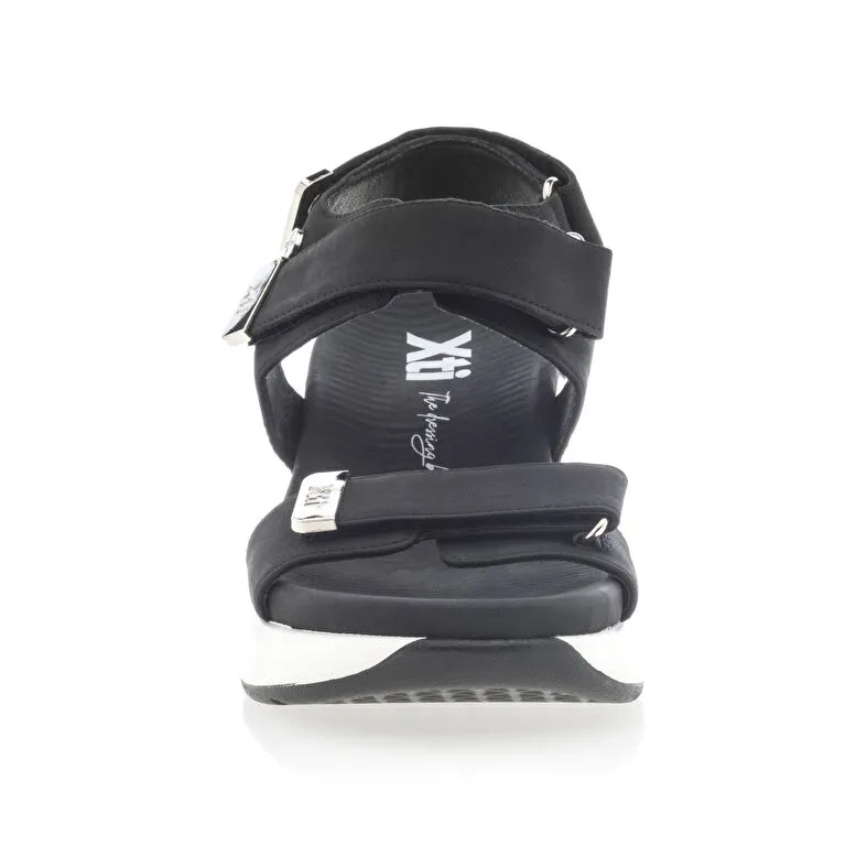 Xti Black Women's Sandals / Open-Toed Shoes at Besson Chaussures